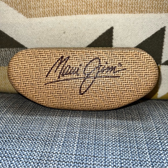 Maui Jim Basketweave hard sunglass case- - Picture 1 of 3